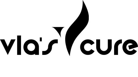 Logo Vlascure noir sur fond blanc